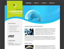 Tablet Screenshot of collectiveleadershipcoach.com